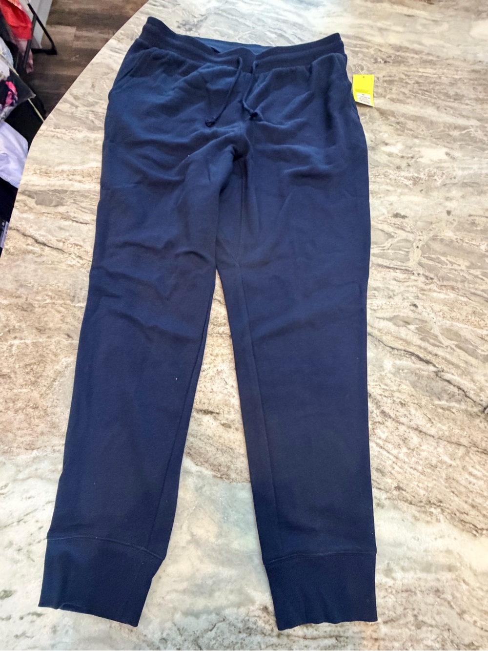 NWT All in Motion Women’s Navy Fleece Jogger Pants Medium